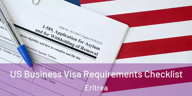  US Business Visa Requirements Checklist Eritrea